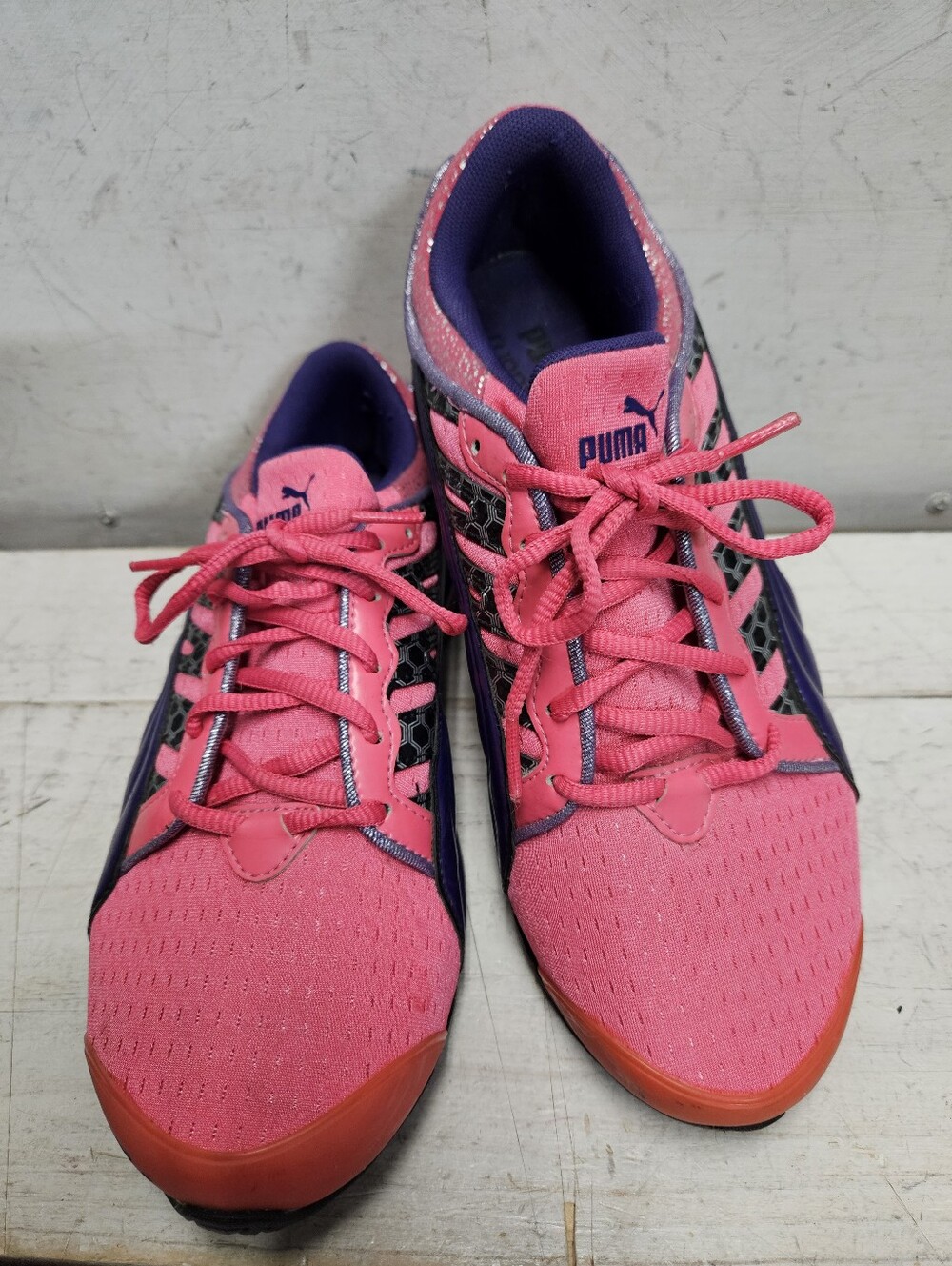 PUMA VOLTAIC EVO Pink/Purple Athletic Sneakers Running Shoes Womens Size 9